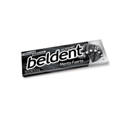 Chicle Beldent Menta Fuerte