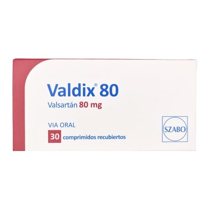 Valdix 80 mg 30 Comprimidos Recubiertos