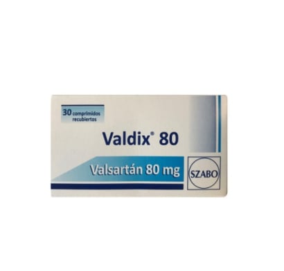 Valdix 80 mg 30 Comprimidos