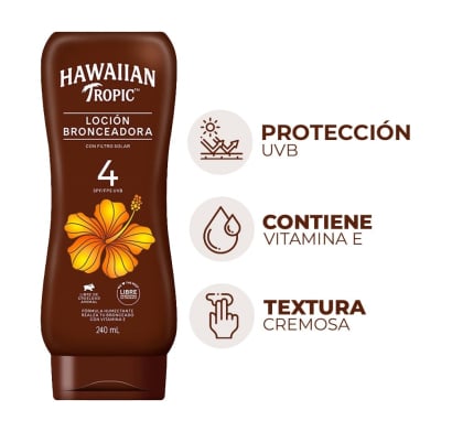 Loción Bronceadora Hawaiian Tropic