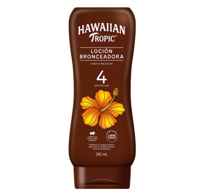 Loción Bronceadora Hawaiian Tropic FPS4 240 ml