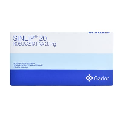 Sinlip 20 mg 30 Comprimidos