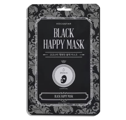 Mascarilla Facial Hortensia Happy Mask Black 1 Unidad