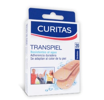 Curitas Transpiel 20 Unidades