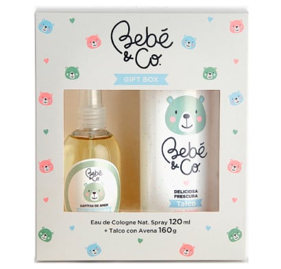 BEBE & CO ESTUCHE OBSEQUIO COL+TALQUERA