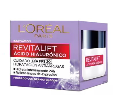 Crema L'Oréal Paris Dermo Expertise Revitalift Día Ácido Hialulrónico 50 ml