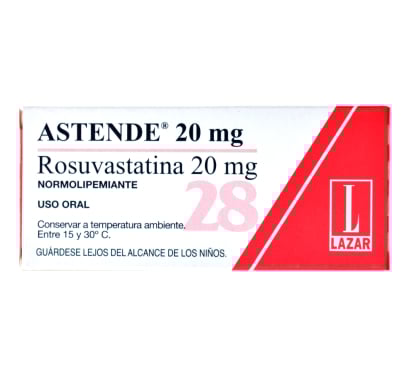 Astende 20 mg 28 Comprimidos