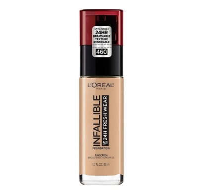 Base L'oréal Paris Infallible 24h Fresh Wear N°460 Golden Beige 30 Ml