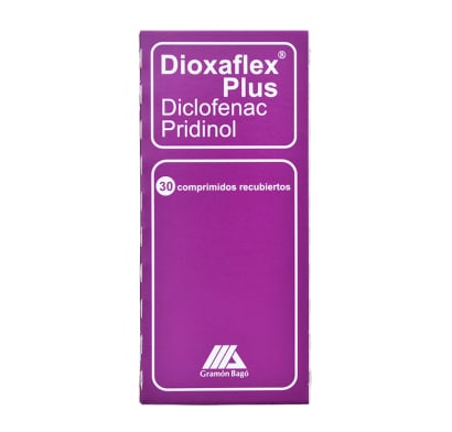 Dioxaflex Plus 50 mg/4 mg 30 Comprimidos Recubiertos
