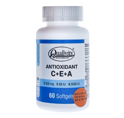 Hyper Antioxidante Qualivits C+E+A 60 Cápsulas Blandas