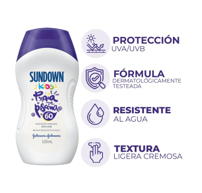 Protector Solar Sundown Kids FPS60 120 ml