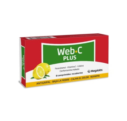 Web C Plus 8 Comprimidos Recubiertos