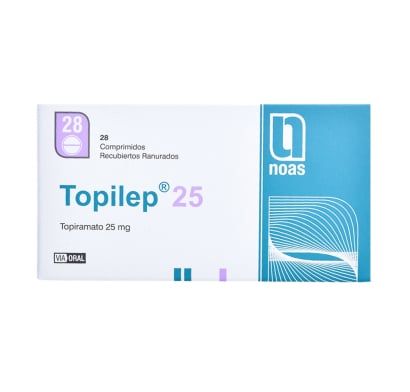 Topilep 25 mg 28 Comprimidos