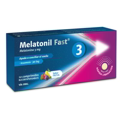 Melatonil Fast 3 mg 10 Comprimidos