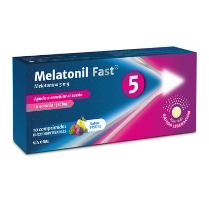 Melatonil Fast 5 mg 10 Comprimidos