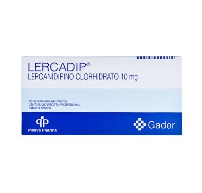 Lercadip 10 mg 30 Comprimidos