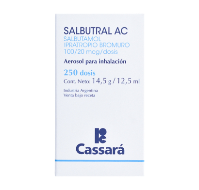 Salbutral AC Aerosol 250 Dosis