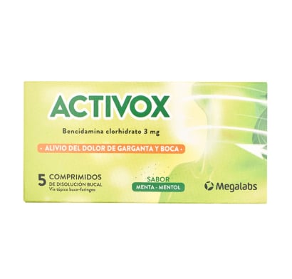 ACTIVOX 5 COMPRIMIDOS
