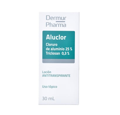Loción Desodorante en Roll On Aluclor 30 ml