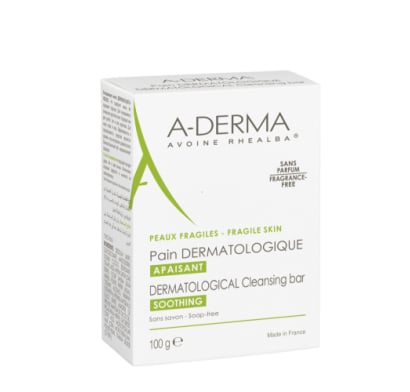 Jabón en Barra A-Derma Pieles Frágiles 100 g