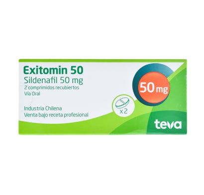 Exitomin 50 mg 2 Comprimidos Recubiertos