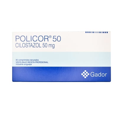 Policor 50 mg 30 Comprimidos Ranurados