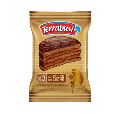 Alfajor Triple Terrabusi 70 g
