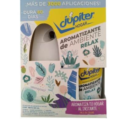 JUPITER APARATO+REFILL AROMA RELAX