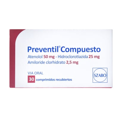 Preventil Compuesto 30 Comprimidos