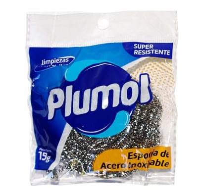 Esponja Plumol De Acero