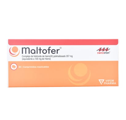 Maltofer 30 Tabletas Masticables