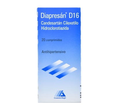 diapresan D 16 mg 20 Comprimidos