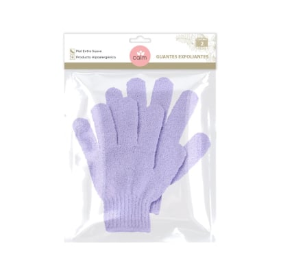 Guantes Exfoliantes Calm 2 Unidades Colores Surtidos