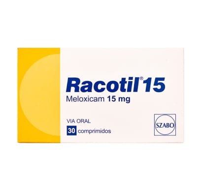 Racotil 15 mg 30 Comprimidos
