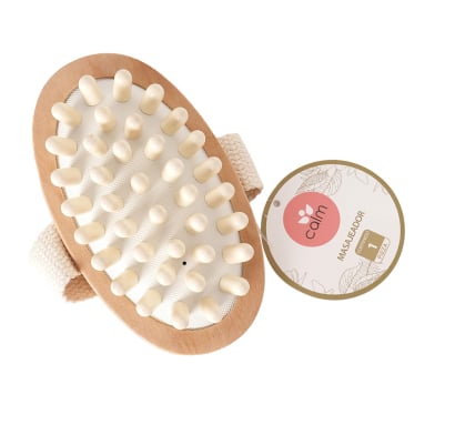 Masajeador Corporal Calm Ovalado de Madera