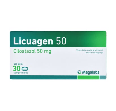 LICUAGEN 50 MG 30 COMPRIMIDOS