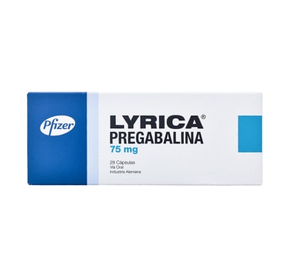 Lyrica 75 mg 28 Cápsulas
