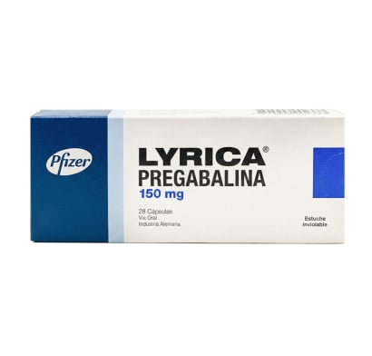 Lyrica 150 mg 28 Cápsulas