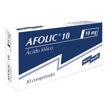 Afolic 10 mg 30 Comprimidos