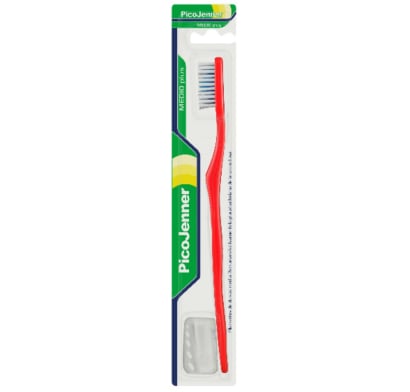 Cepillo de Dientes Pico Jenner Medio Plus con Protector 1 Unidades