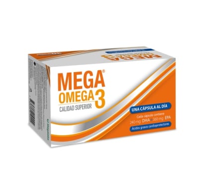 MEGA OMEGA 3 30 CÁPSULAS NH