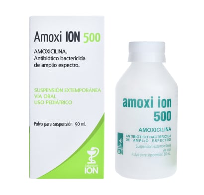 Amoxi ION 500 mg Suspensión 90 ml