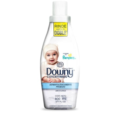 Suavizante de Ropa Líquido Downy Suave y Gentil 800 ml