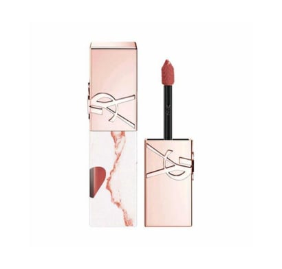 Labial Yves Saint Laurent The Inks Vinyl Cream Qixi Edition N°610 Nude Champion