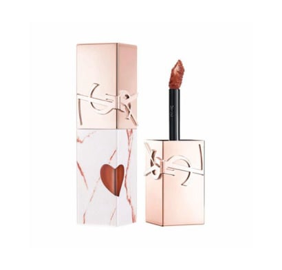 Labial Yves Saint Laurent The Inks Vinyl Cream Qixi Edition N°442 Capuccino Kiss