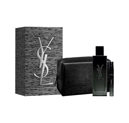Cofre Yves Saint Laurent Perfume Myslf Men EDP 100 ml + Mini Talla 10 ml + Neceser