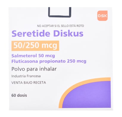 Seretide Diskus 250/50 60 Dosis