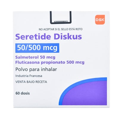 Seretide Diskus 50 /500 60 Dosis