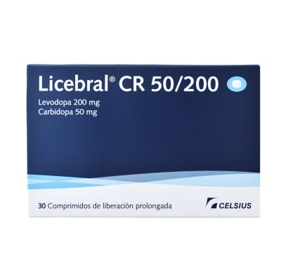 Licebral CR 50 mg / 200 mg 30 Comprimidos