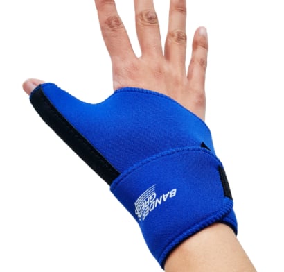 Muñequera Bander Green Boomerang Con Inmovilizador De Pulgar Talle 3